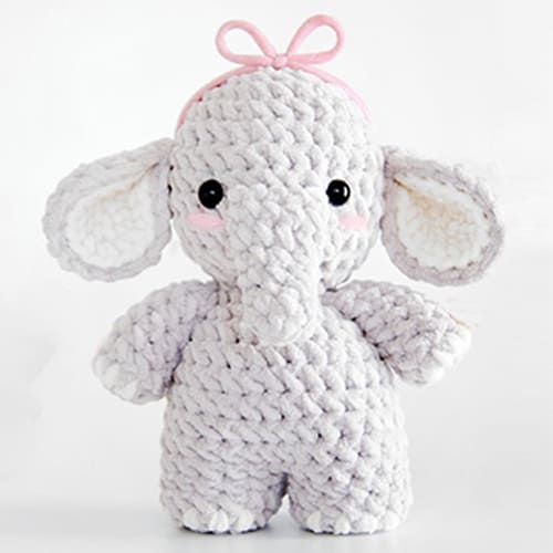 Crochet Baby Elephant Amigurumi Free PDF Pattern