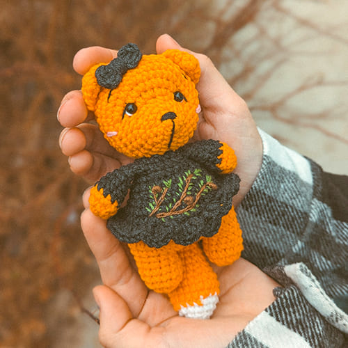 Crochet Fox Spring Free PDF Amigurumi Pattern