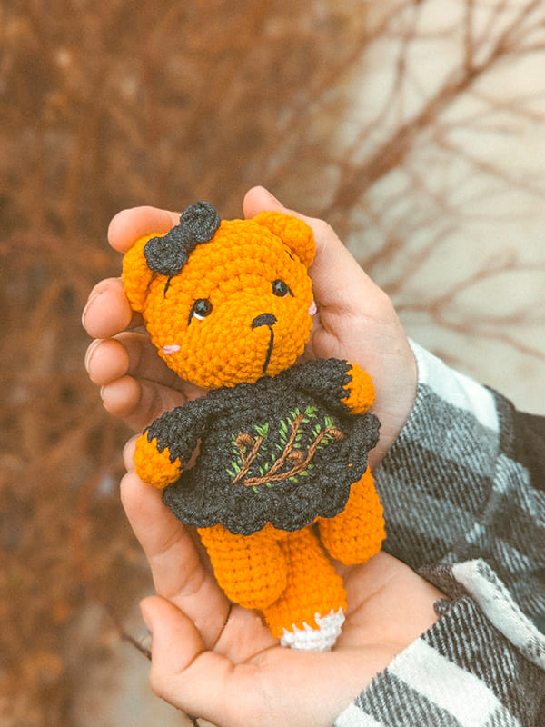 Crochet Fox Spring Free PDF Amigurumi Pattern