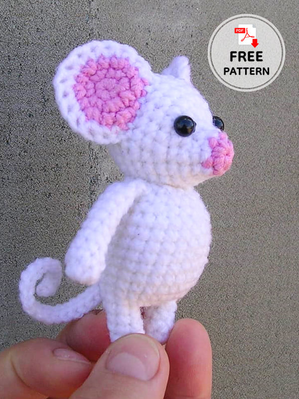 Crochet Mouse Troll Amigurumi Free Pattern