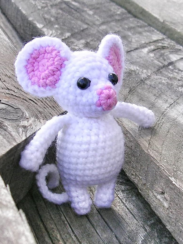 Crochet Mouse Troll Amigurumi Free Pattern