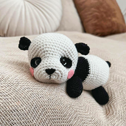 Crochet Panda Zuzi Free Amigurumi PDF Pattern