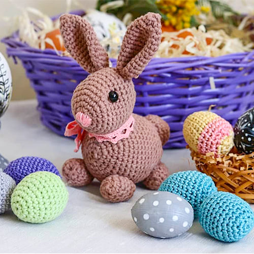 Easter Bunny Amigurumi Free PDF Pattern