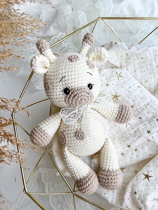 Free Crochet Baby Giraffe Amigurumi PDF Pattern