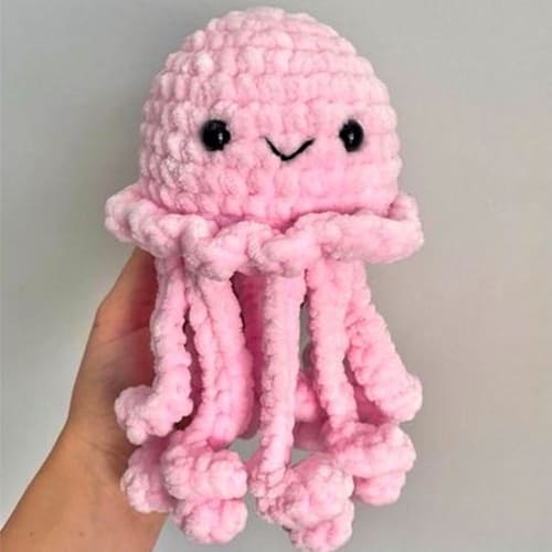 Janie The Crochet Jellyfish Free Amigurumi Pattern