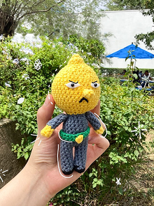 Crochet Doll Earl of Lemongrab Free PDF Pattern