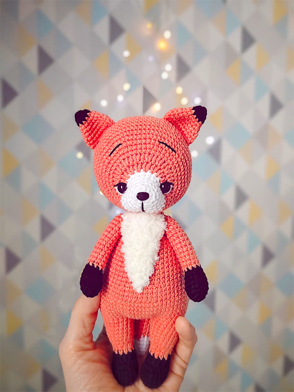 Crochet Easy Fox Amigurumi Free PDF Pattern