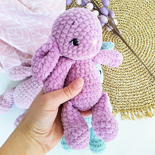 Crochet Plush Bunny Amigurumi Free Pattern