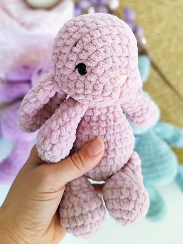 Crochet Plush Bunny Amigurumi Free Pattern