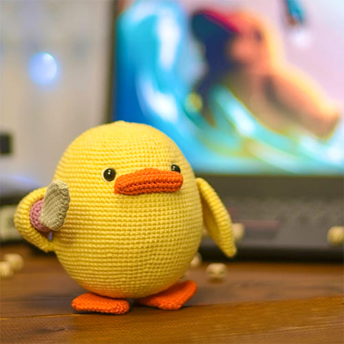Angry Duck PDF Amigurumi Crochet Free Pattern