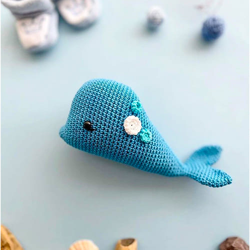 Crochet Blue Whale Free Amigurumi PDF Pattern