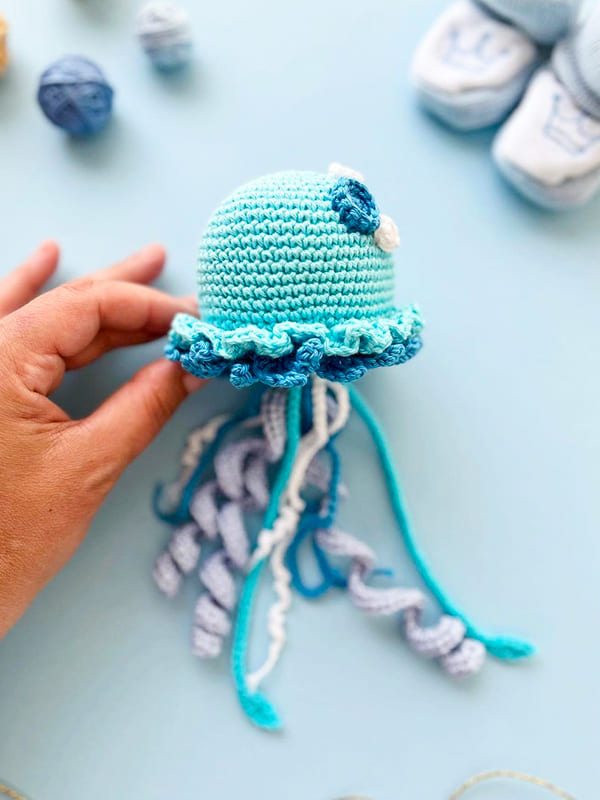 Crochet Jellyfish Jelly Amigurumi PDF Free Pattern
