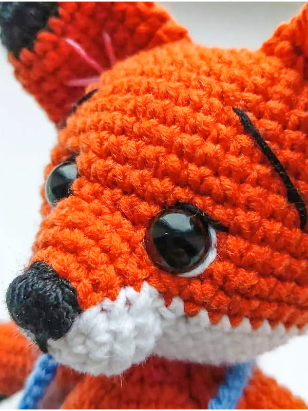 Cute Crochet Fox Amigurumi PDF Free Pattern