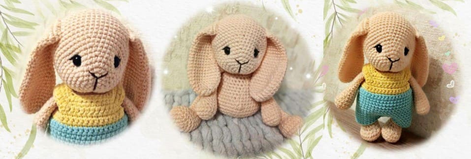 Free Crochet Bunny Miya PDF Pattern