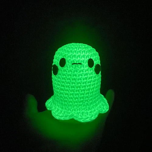 Glow In The Dark Crochet Ghost Free Pattern