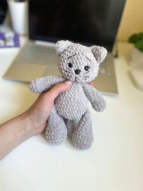 Tim The Crochet Cat PDF Amigurumi Pattern