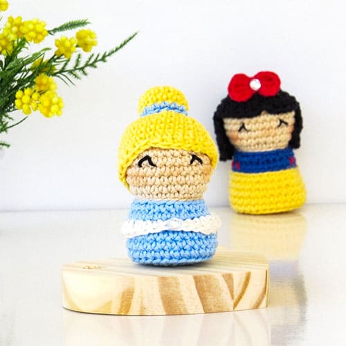 Cinderella Disney Princess Free Crochet Doll Pattern