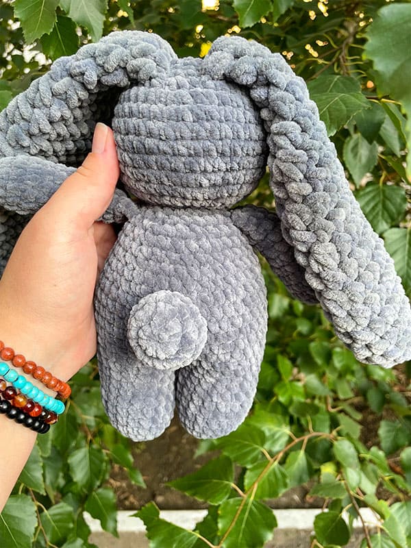 Coal Amigurumi Bunny Free PDF Pattern