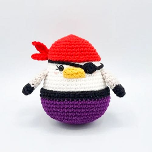 Crochet Pirate Duck Amigurumi Free Pdf Pattern