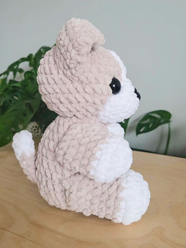 Crochet Plush Dog Free PDF Amigurumi Pattern