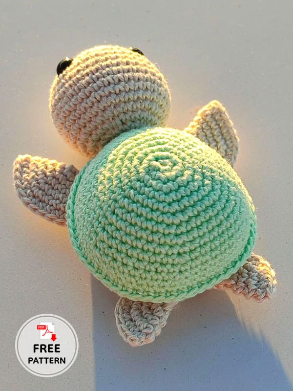 Crochet Sea Turtle Free Amigurumi Pattern