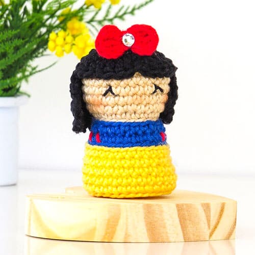 Disney Princess Snow White Crochet Doll PDF Free Pattern