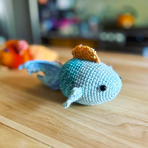 Finley The Fish Pattern Crochet Free Amigurumi