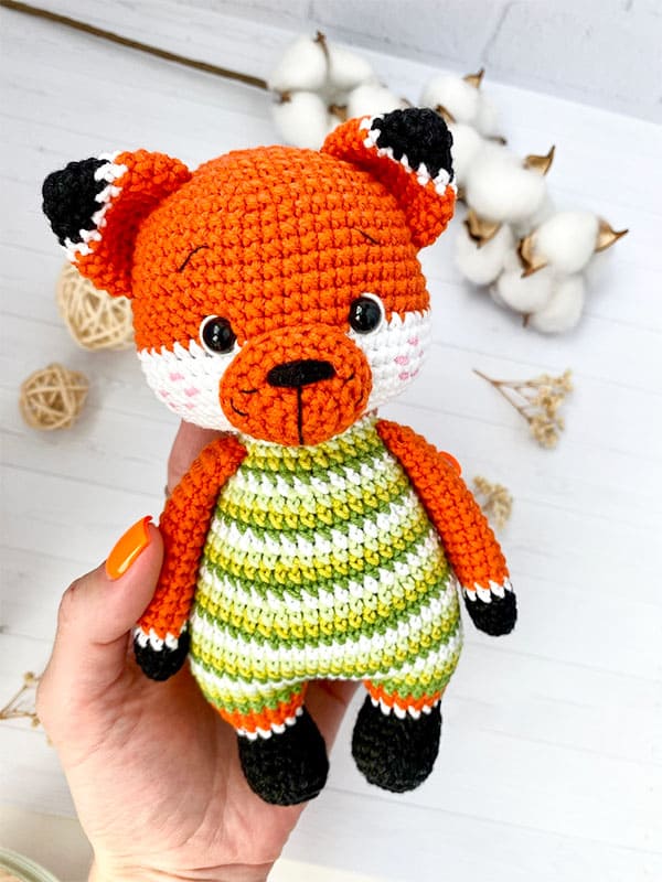 Free Baby Crochet Fox Pattern