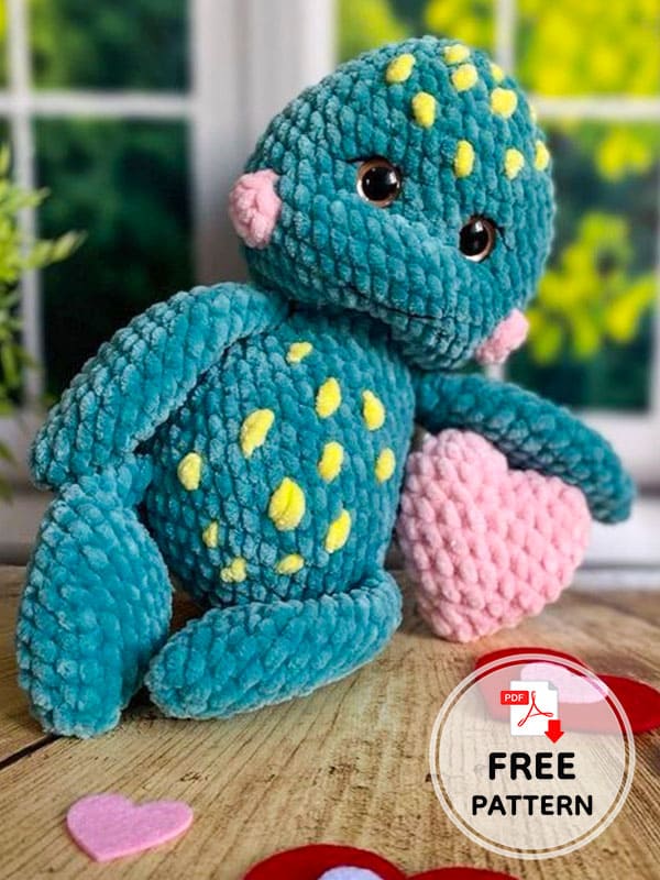 Free PDF Premium Amigurumi Plush Crochet Turtle Pattern