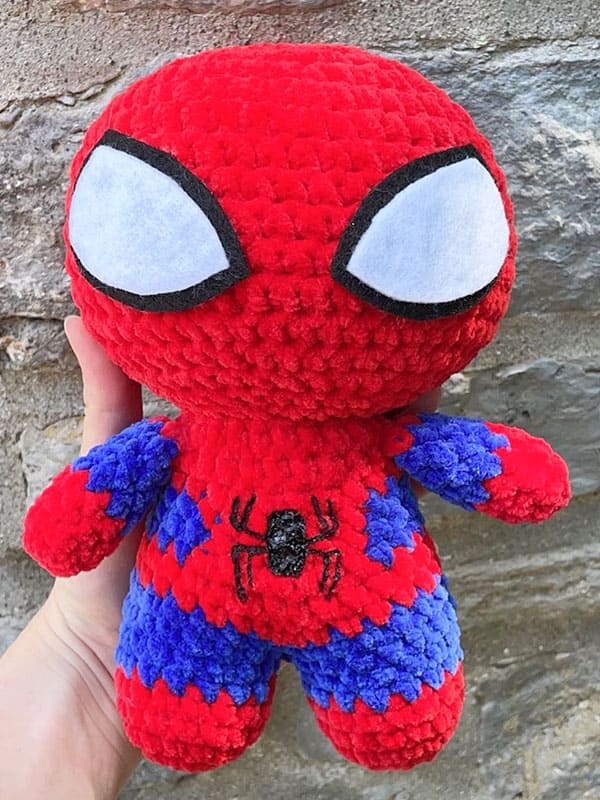 Free Spiderman Crochet PDF Pattern