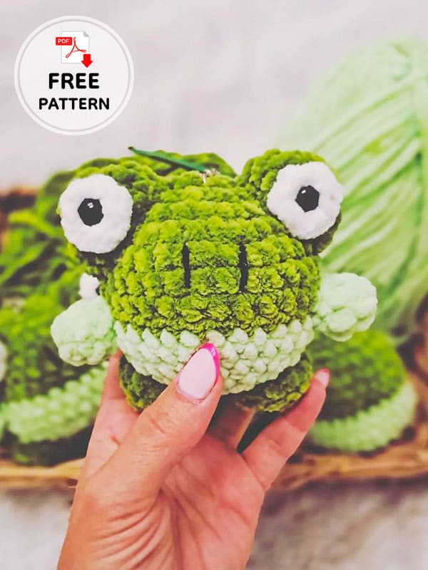 Little Crochet Frog Amigurumi Free Pattern
