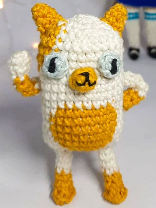 Adventure Time Cake The Crochet Cat Amigurumi Free Pattern