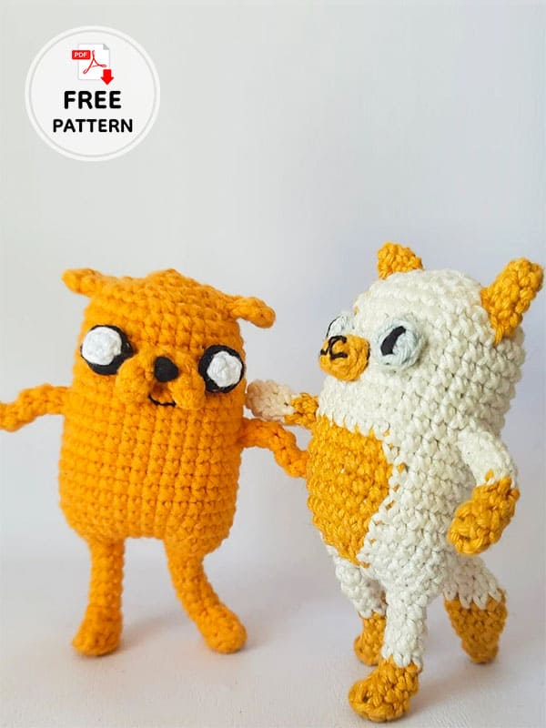 Adventure Time Jake The Crochet Dog Free Pattern