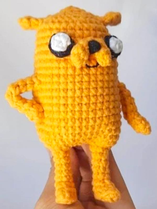 Adventure Time Jake The Crochet Dog Free Pattern