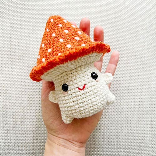 Crochet Mushroom Pattern Free PDF
