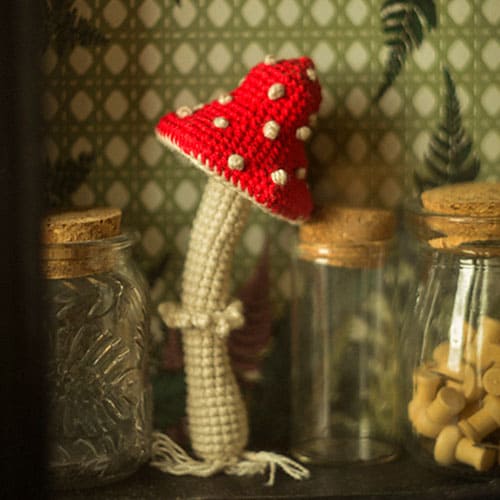 Fly Amigurumi Mushroom Free Crochet Pattern