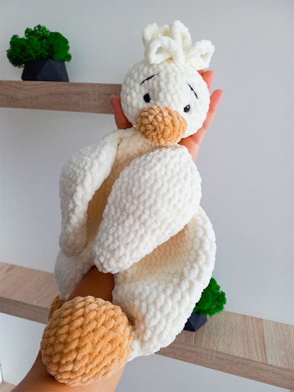 Free Crochet Plush Duck Amigurumi PDF Pattern