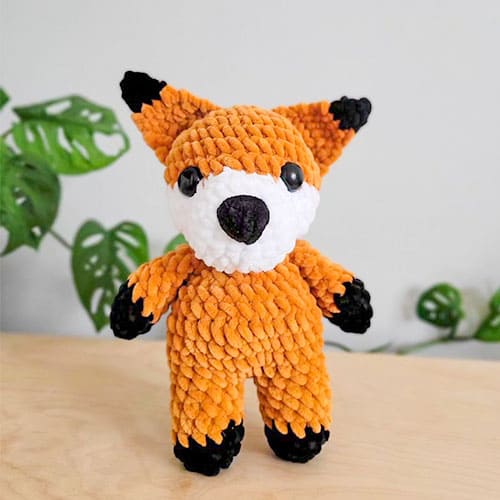 Free PDF Amigurumi Crochet Fox Pattern