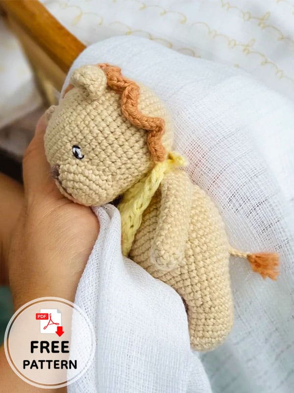 Leo The Crochet Lion Amigurumi PDF Free Pattern