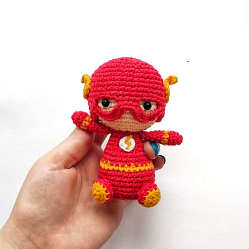 The Flash Free Crochet Doll Pattern
