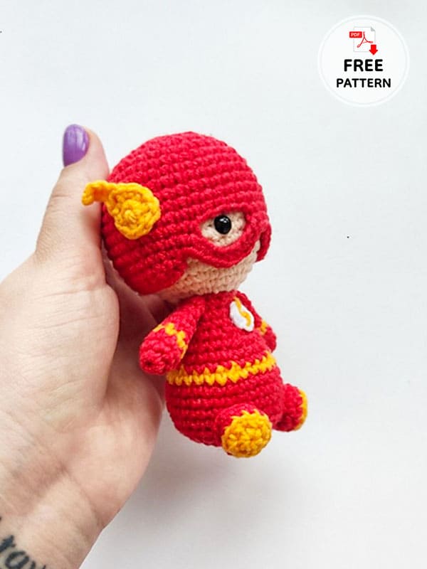 The Flash Free Crochet Doll Pattern