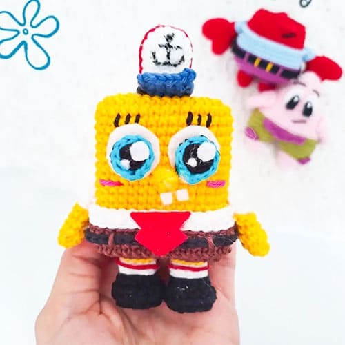 Amigurumi Free Spongebob Crochet Pattern