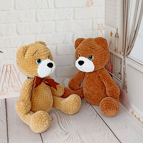 Classic And Easy Free Crochet Teddy Bear Pattern