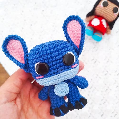 Disney Crochet Lilo And Stitch Amigurumi Free Pattern