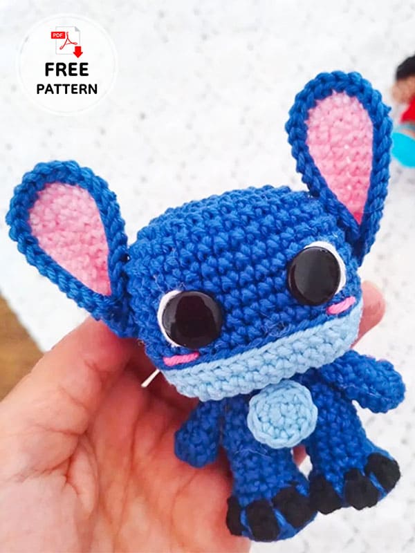 Disney Crochet Lilo And Stitch Amigurumi Free Pattern