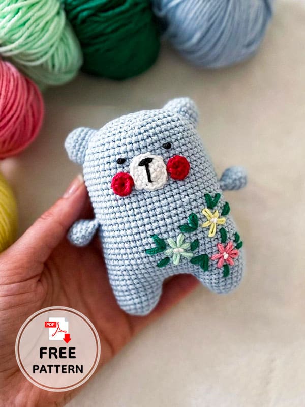 Free Amigurumi Crochet Polar Bear Pattern