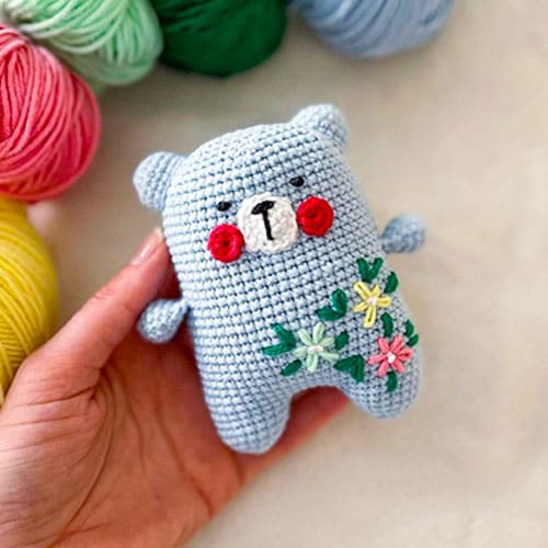 Free Amigurumi Crochet Polar Bear Pattern