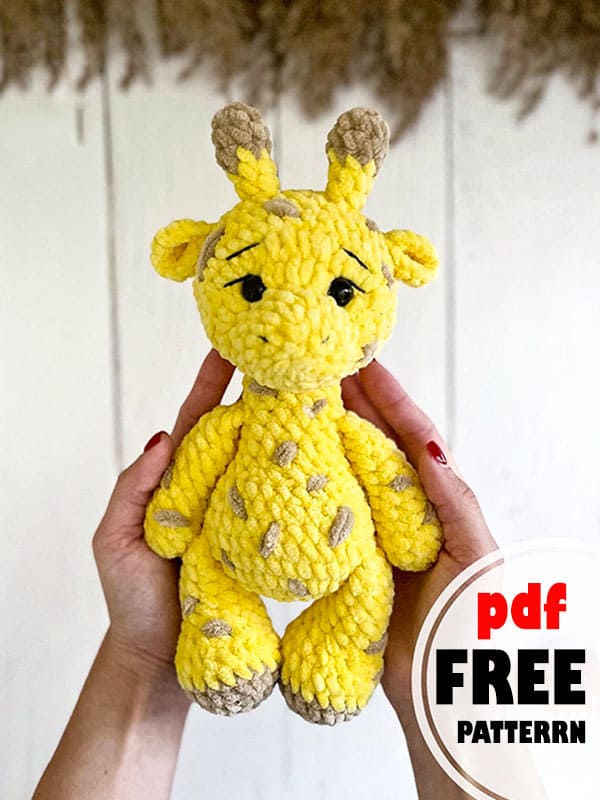 Free Crochet Amigurumi Giraffe Josh Pattern - 2