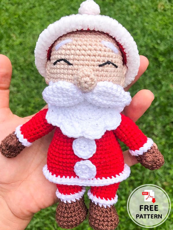 Free Crochet Pattern For Santa Claus - 2