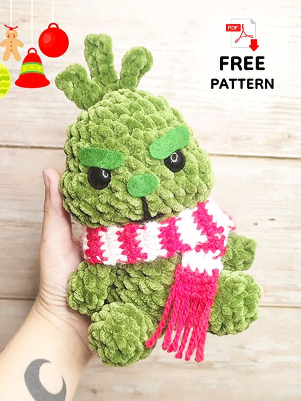 Grinch Crochet Pattern - 2